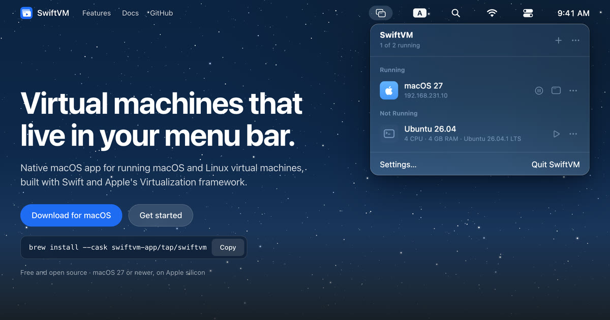 swiftvm.app image